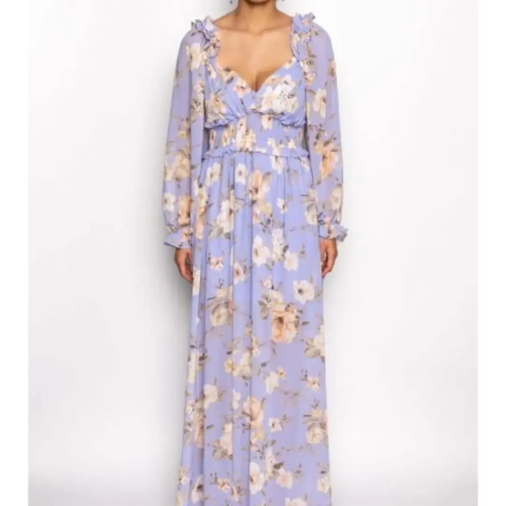 FLORAL MAXI DRESS